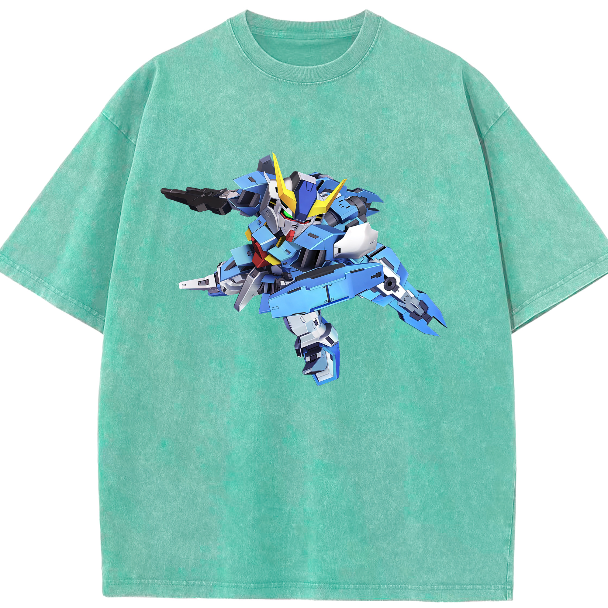 （画像用） 機動戦士ガンダム Mobile Suit Gundam 綿100% ヴィンテージ風 半袖Tシャツ（フロントプリント）
